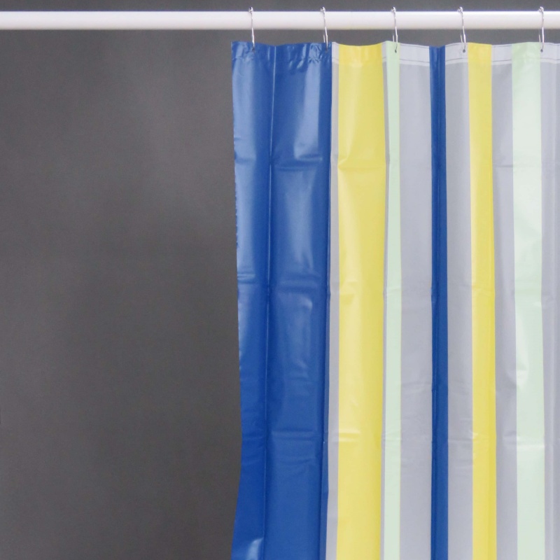 Vertical Stripe Bath Curtain