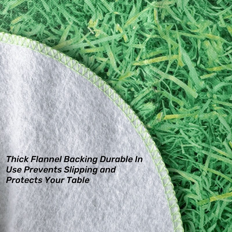 Скатерть с текстурой травы