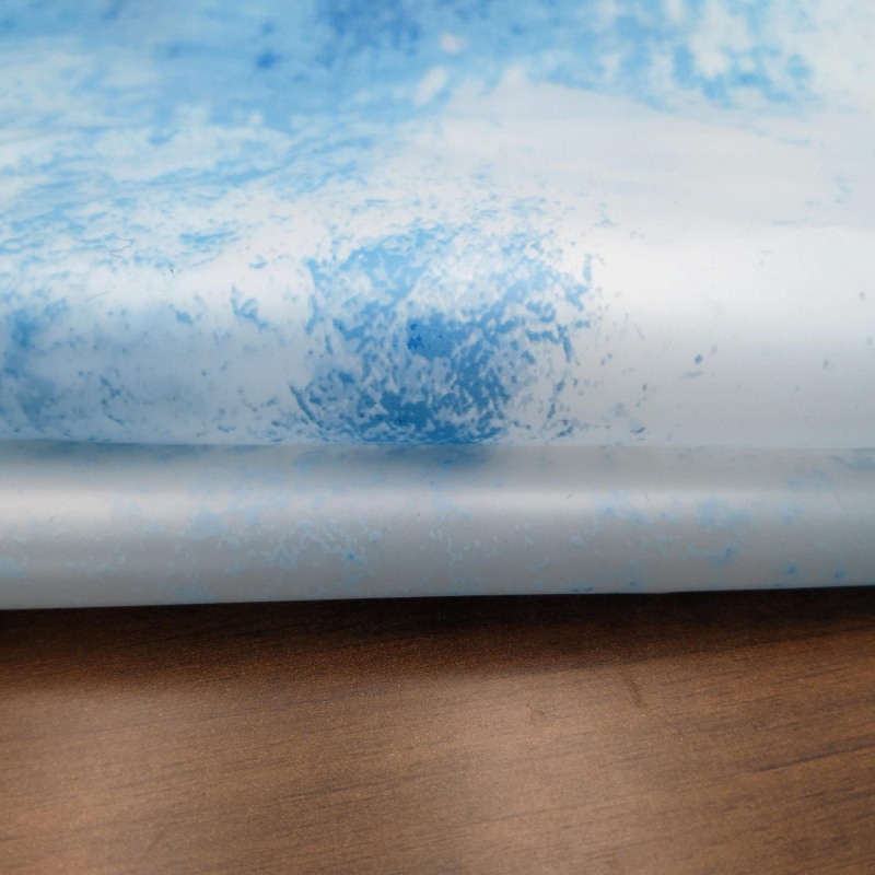 Blue Shower Curtain Liner