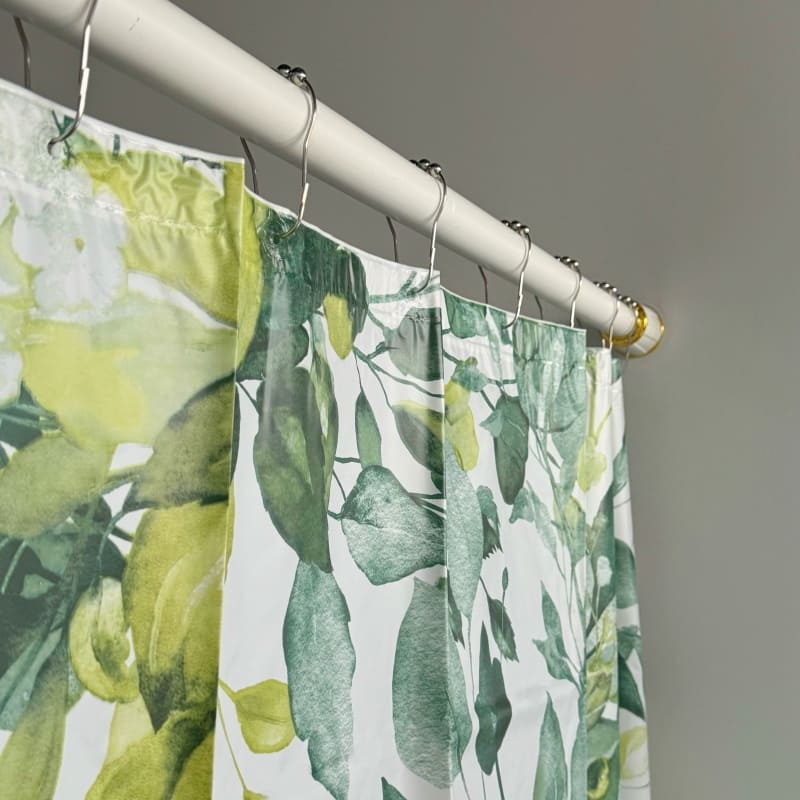White Shower Curtain