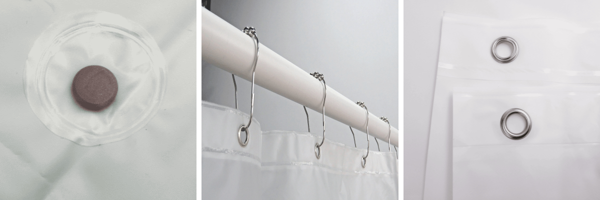 White Polyester Shower Curtain Liner White Polyester Shower Curtain Liner