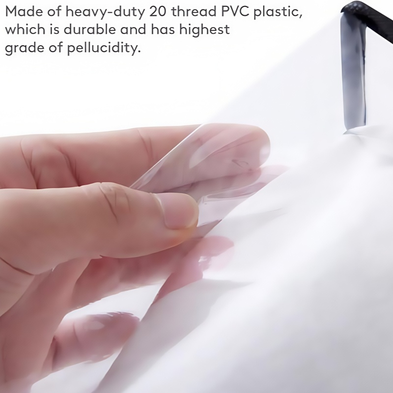 Clear Vinyl Clothing Storage Bag