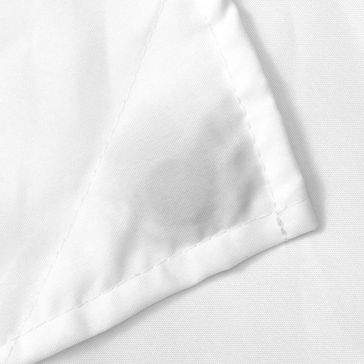 Fabric Shower Liner White
