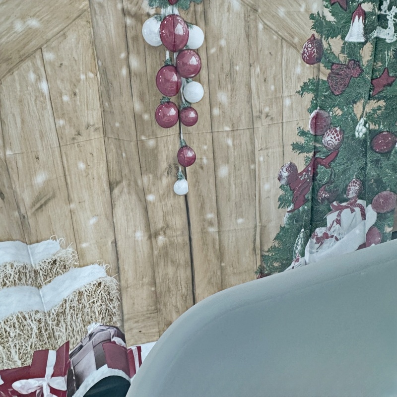 Christmas Gift Shower Curtain