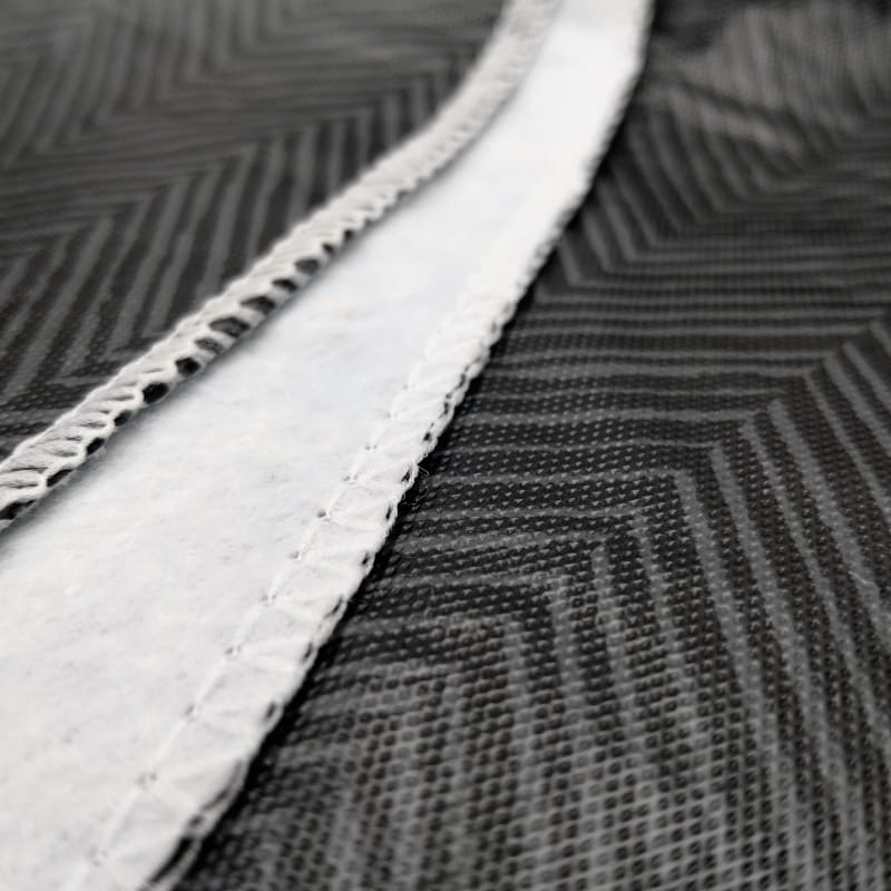 Black Vinyl Tablecloth