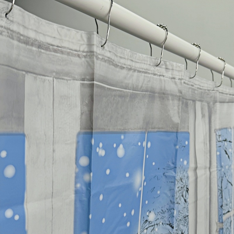 PEVA shower curtain