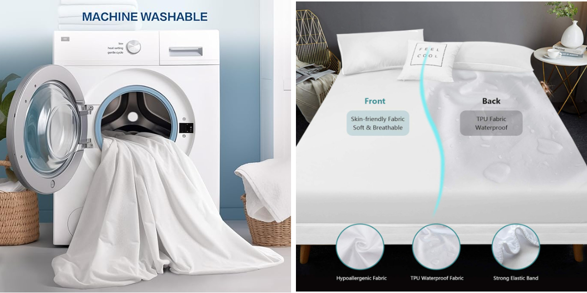 Principais benefícios da utilização de capas de colchão de plástico para crianças, hóspedes e alugueres