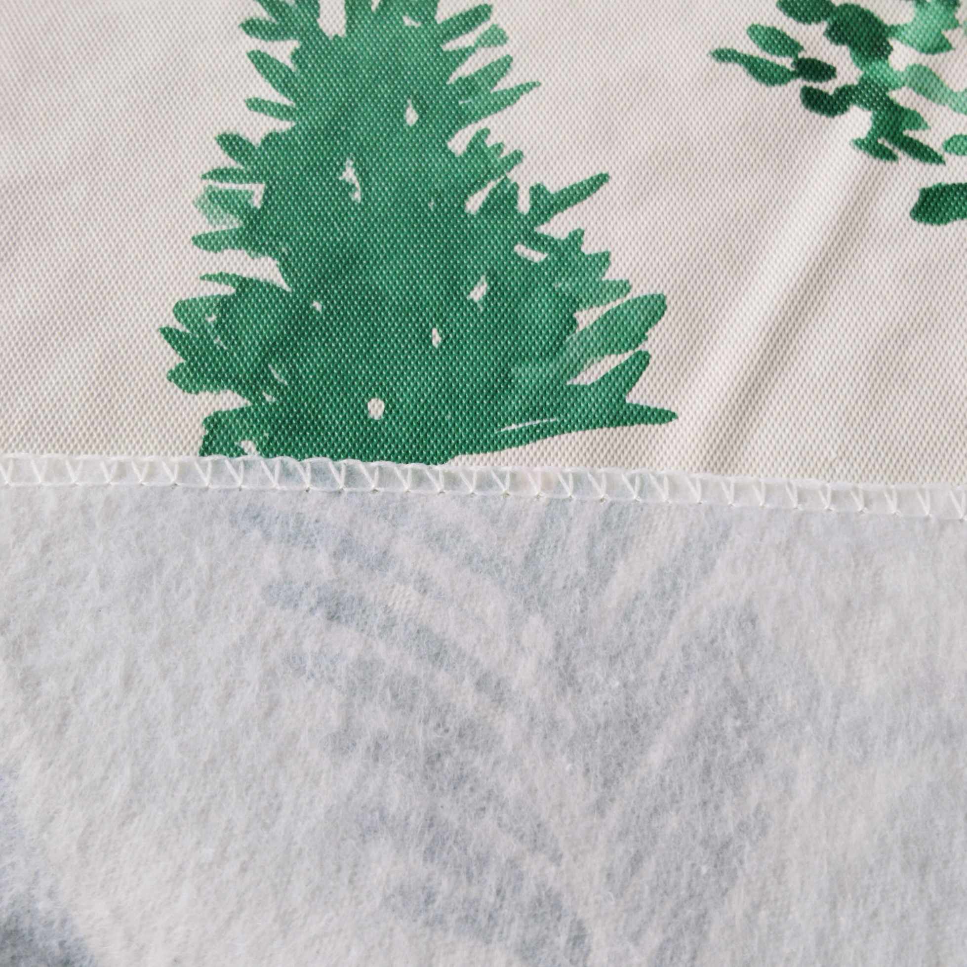 Vinyl Christmas Tree Tablecloth