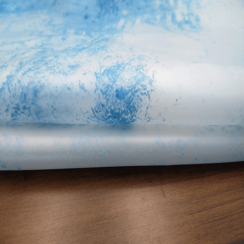 Vinyl Gradient Shower Curtain