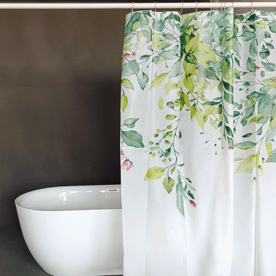PEVA Eucalyptus Shower Curtain