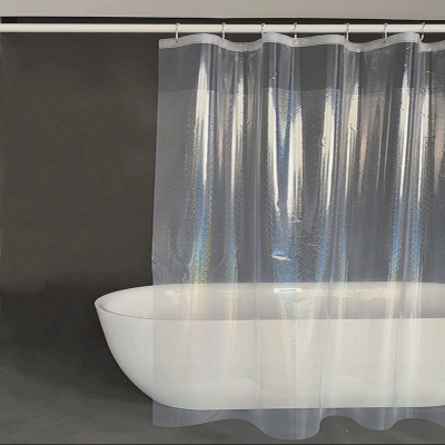 PEVA Laser Shower Curtain