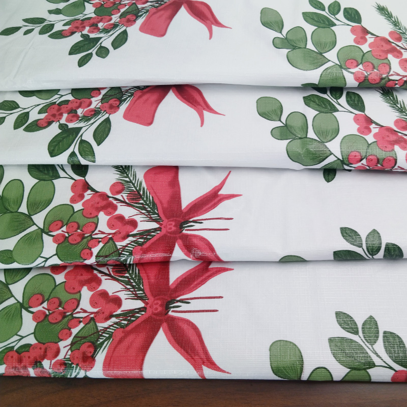 Modern Floral Tablecloth