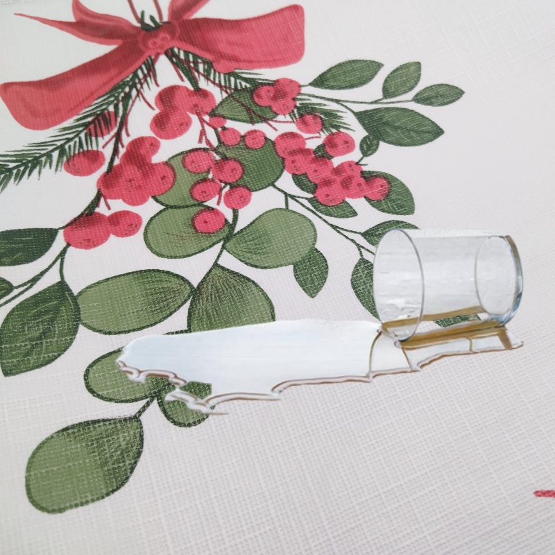 Modern Floral Tablecloth