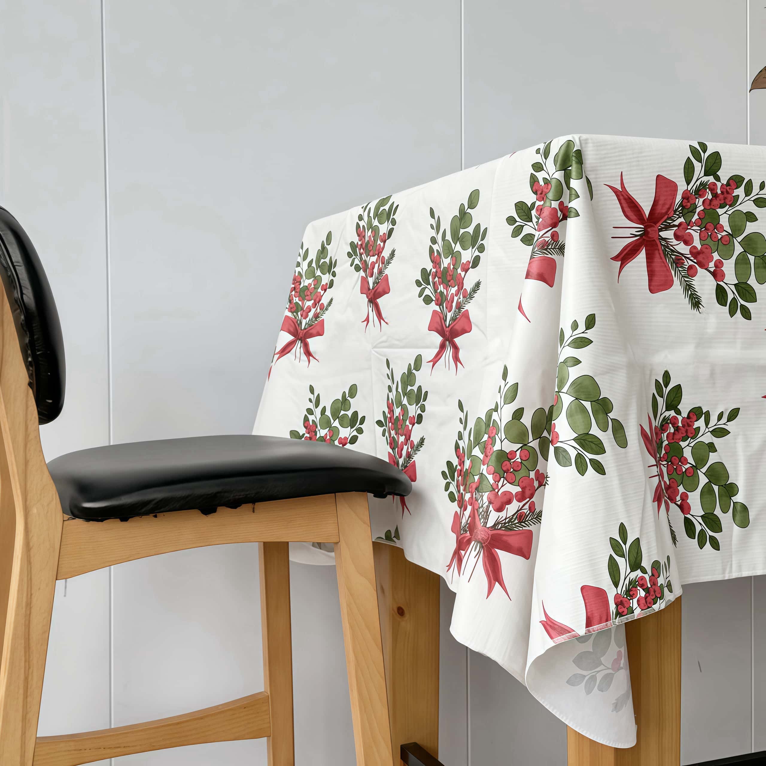 Modern Floral Tablecloth