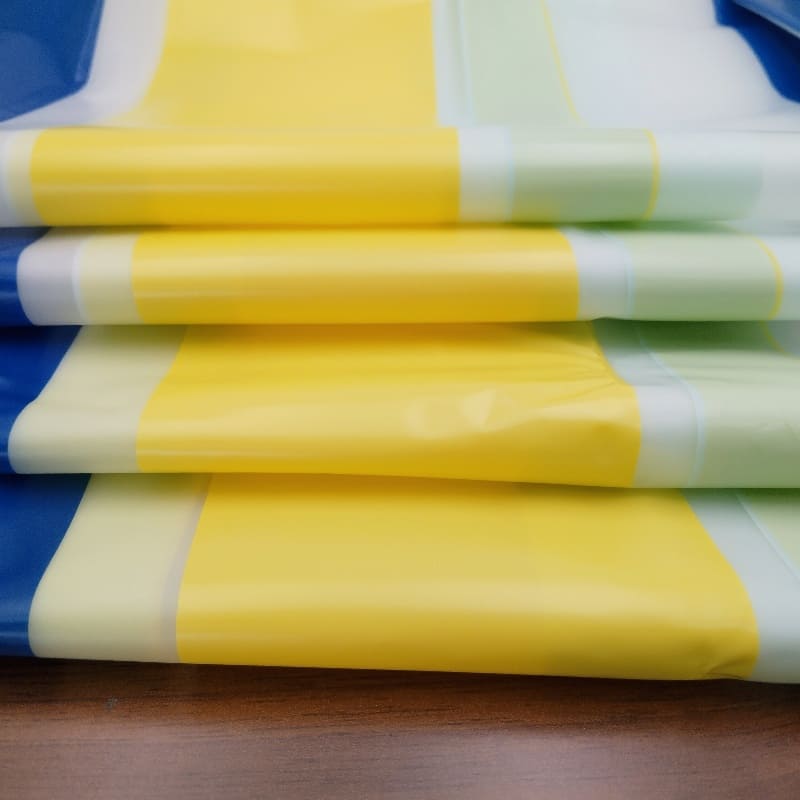 Vertical Stripe Bath Curtain