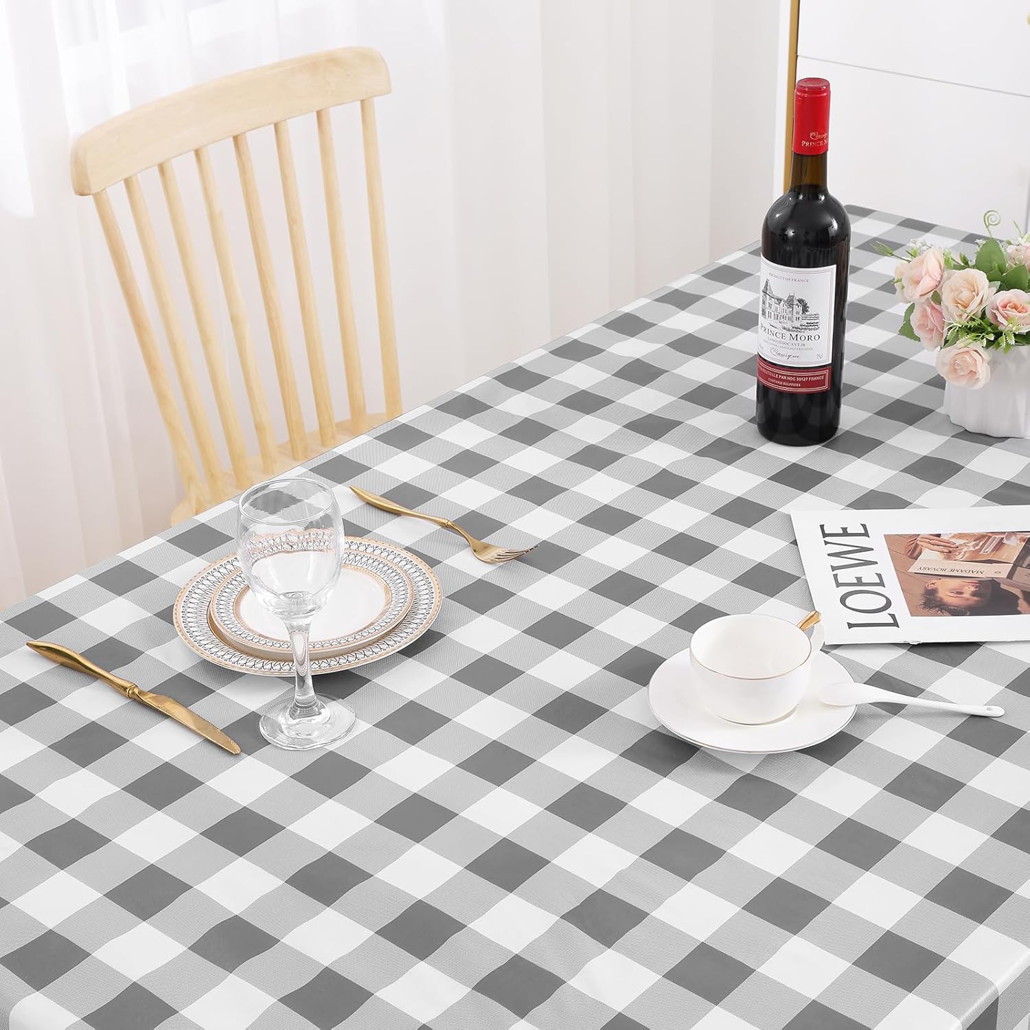 Bordsskydd med flanellback