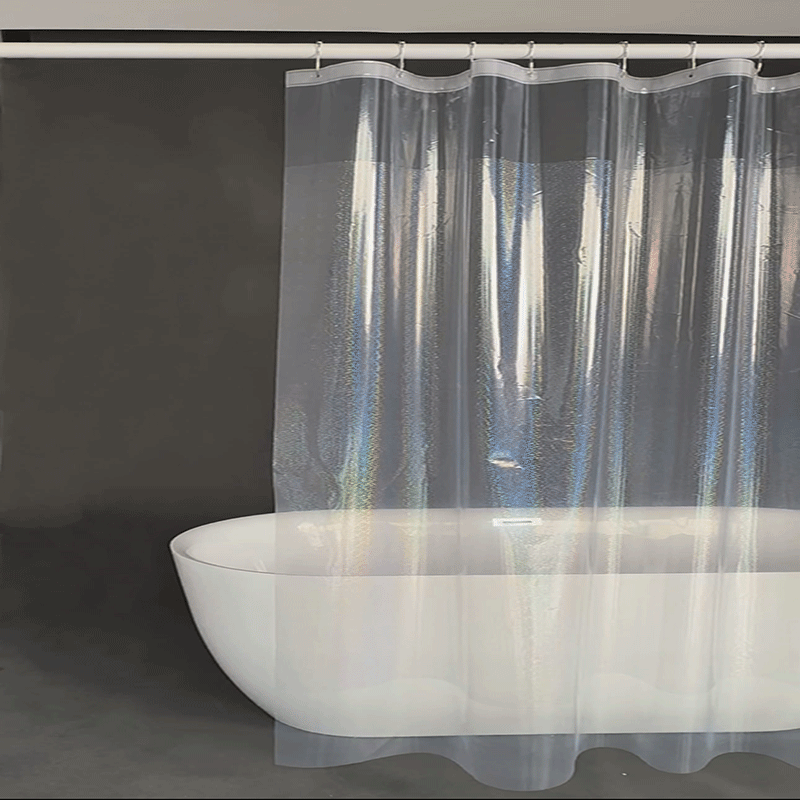 PEVA Laser Shower Curtain