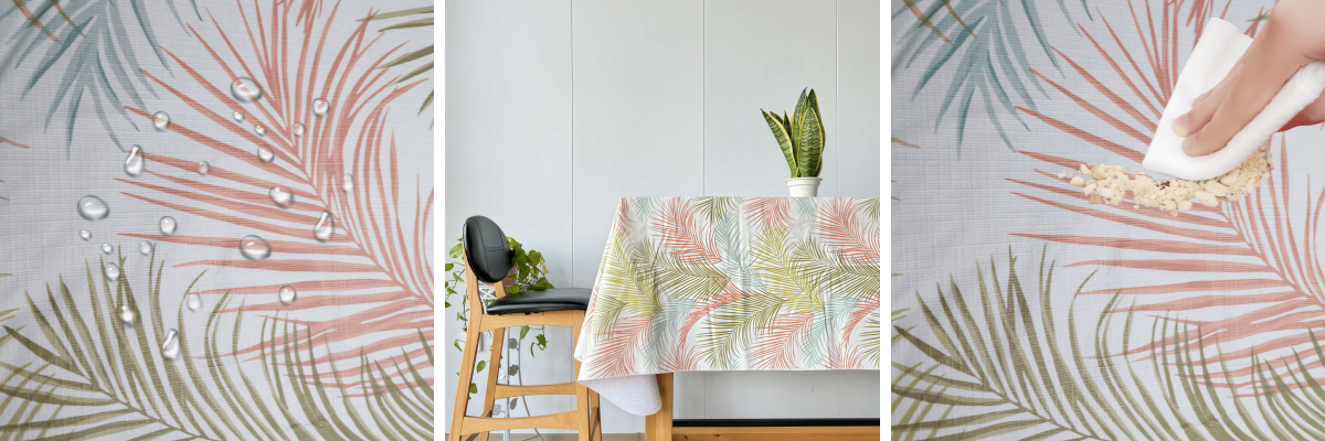 Tropical Leaves Tablecloth Tropical Leaves Tablecloth
