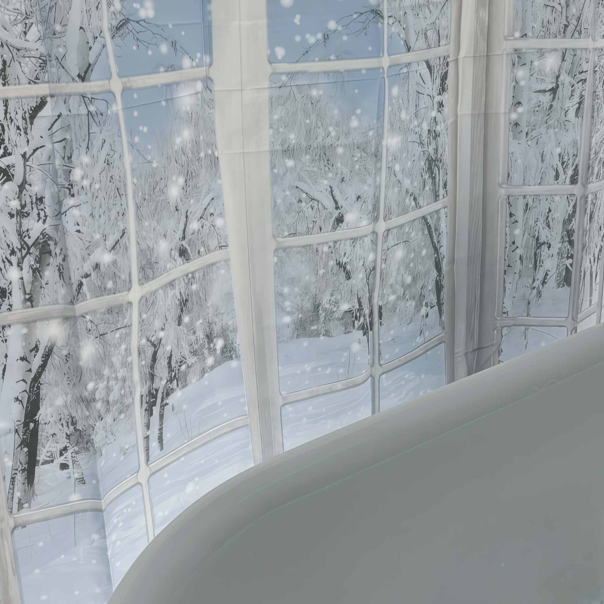 PEVA  Bathroom Curtain