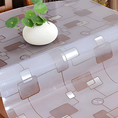 High Definition Transparent PVC Tablecloth