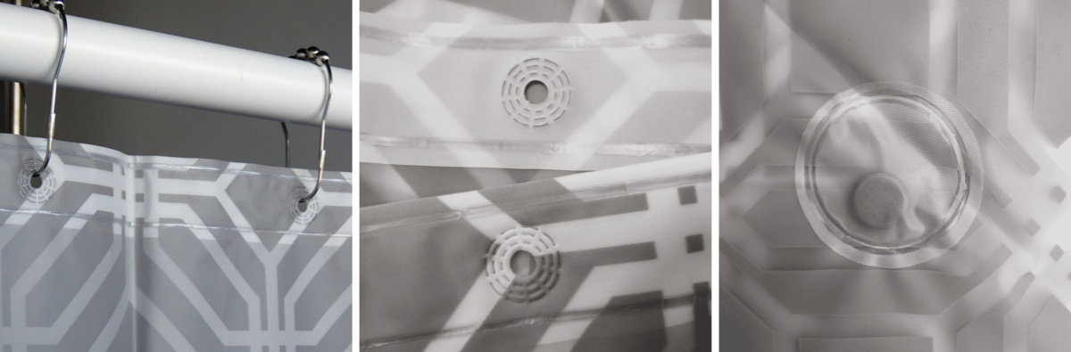 Grey Shower Curtain Grey Shower Curtain