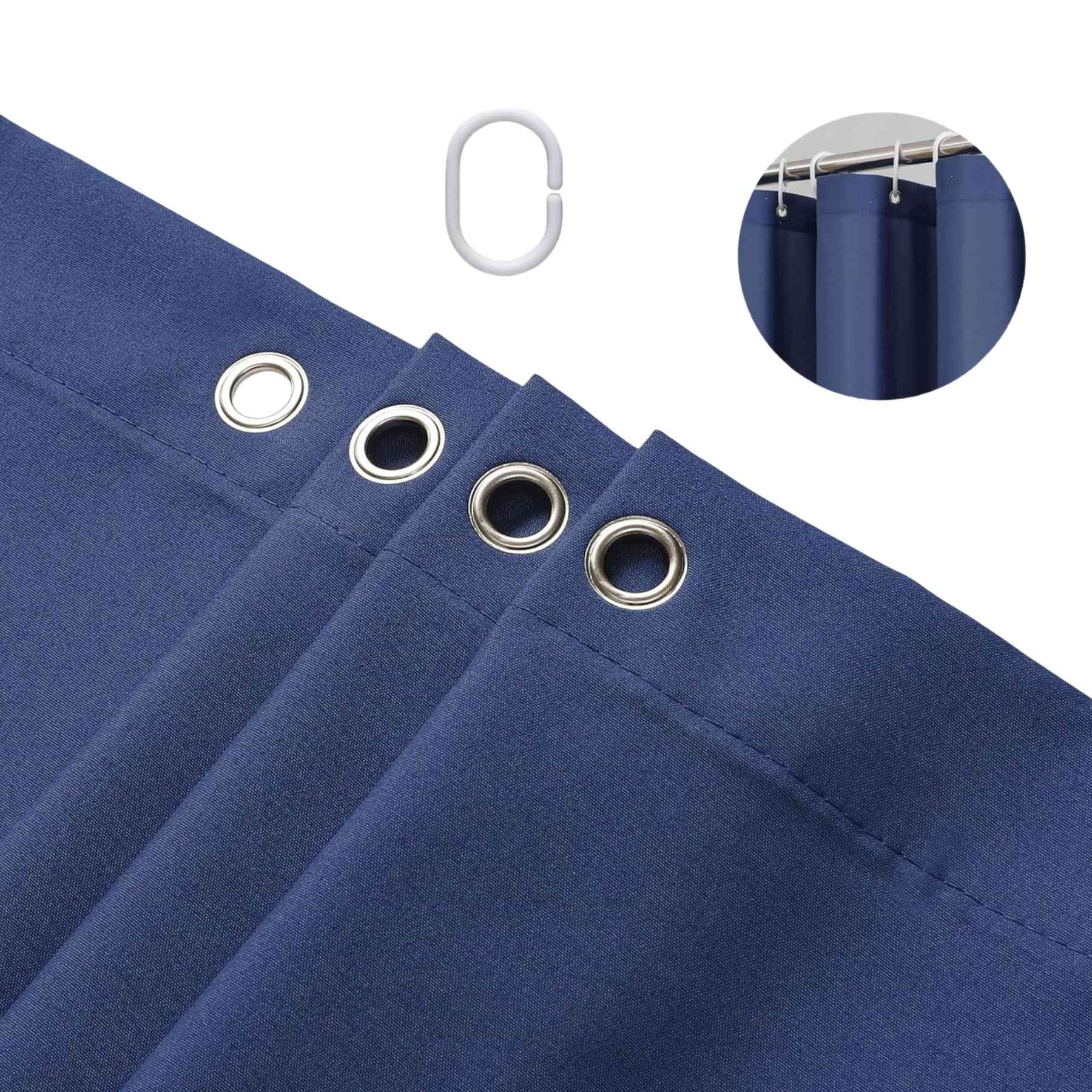 Bästa tyg duschdraperi liner