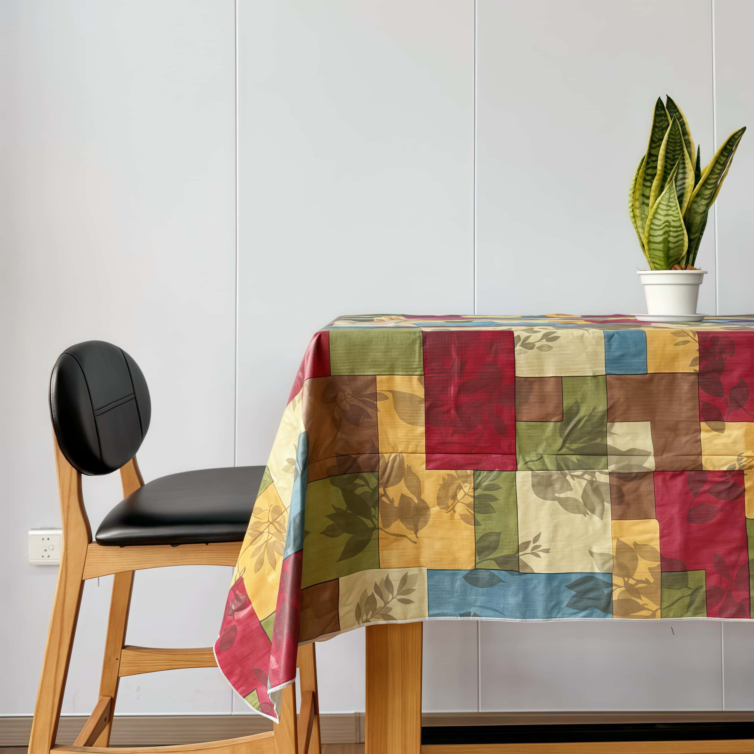 Multicolor Plastic Tablecloth