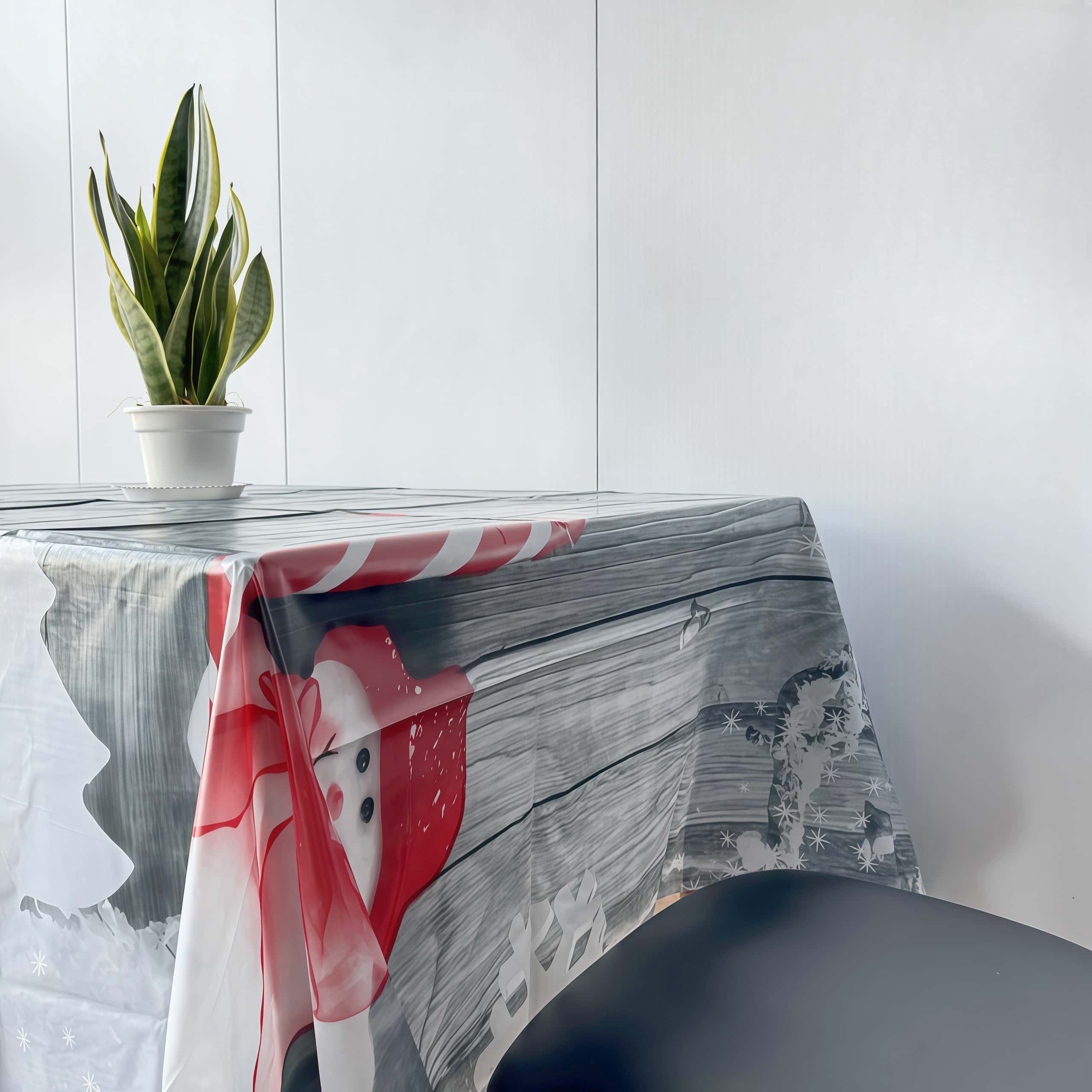 Snowmen PE Tablecloth