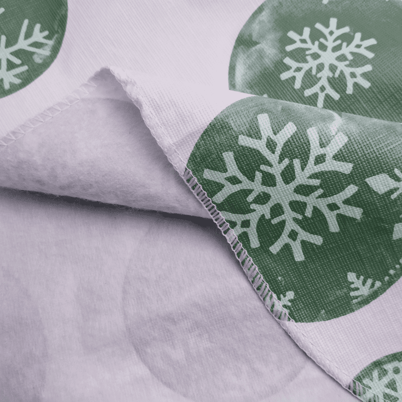 Christmas Ball Vinyl Tablecloth