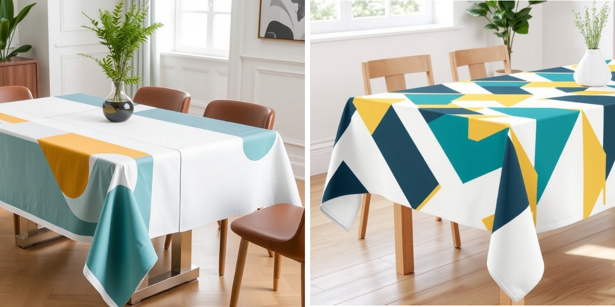 Elevate Your Dining Game with These Modern Tablecloth Picks