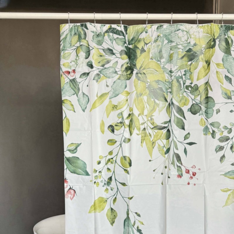 White Shower Curtain