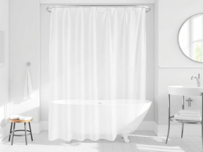 Bathrooms with Shower Curtains vs. Glass Doors: Which One Fits Your Space?