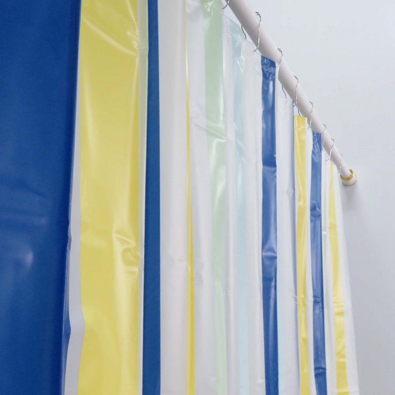 Vertical Stripe Bath Curtain
