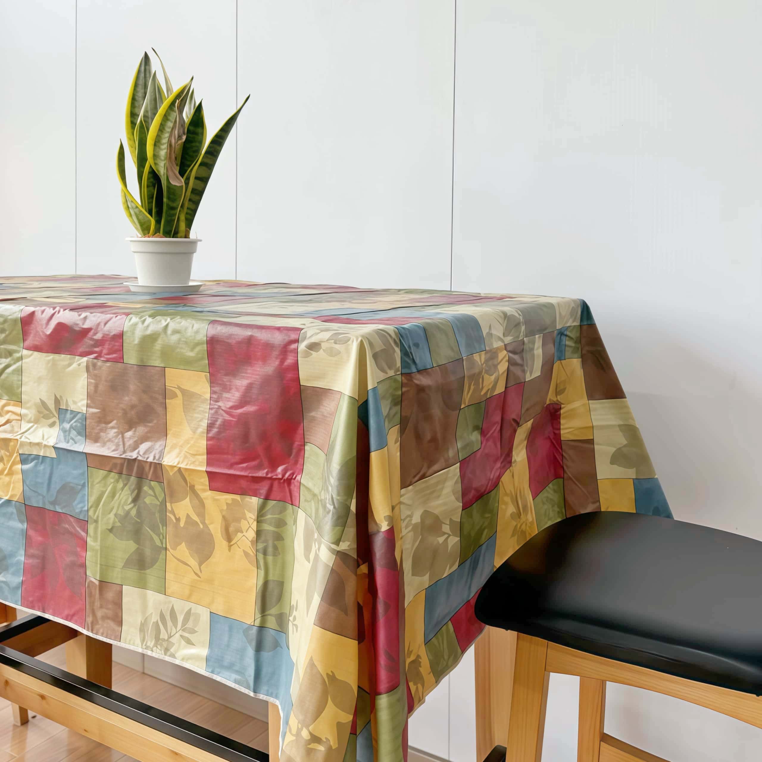 Multicolor Plastic Tablecloth